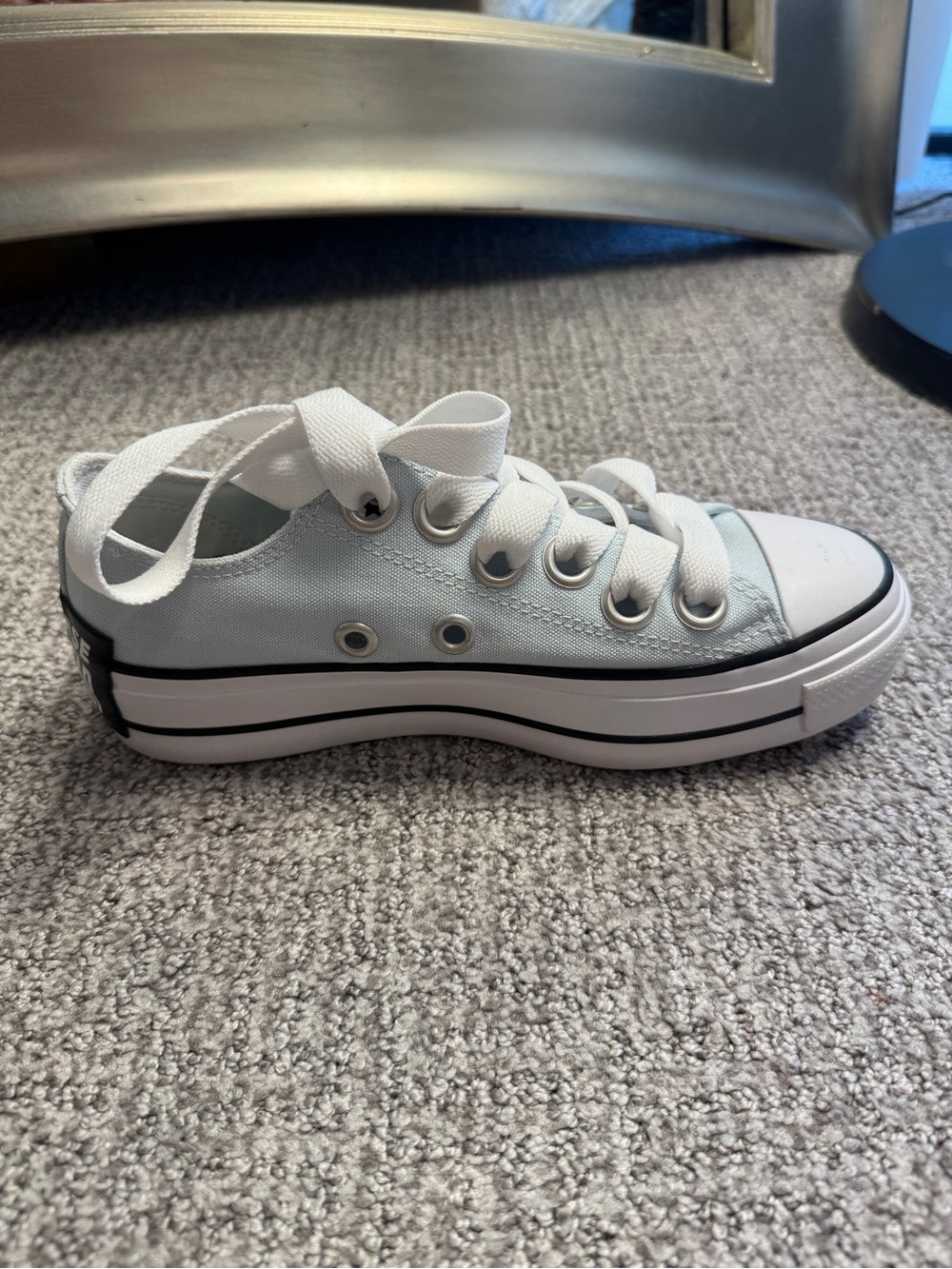 Women's Converse Chuck Taylor All Star Lift Low Top Casual Shoes Size 7 or 8 - Picture 11 of 17